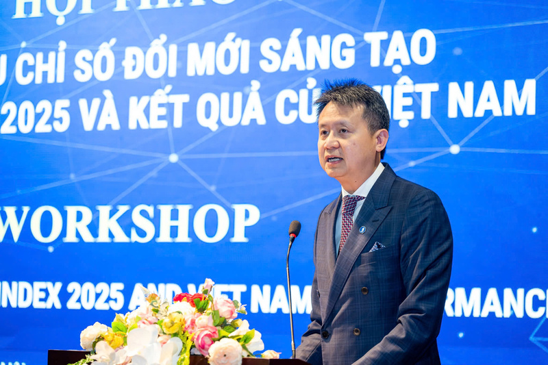 Ông Daren Tang, Tổng Giám đốc WIPO phát biểu tại Hội thảo. Ảnh: Mai Hà
