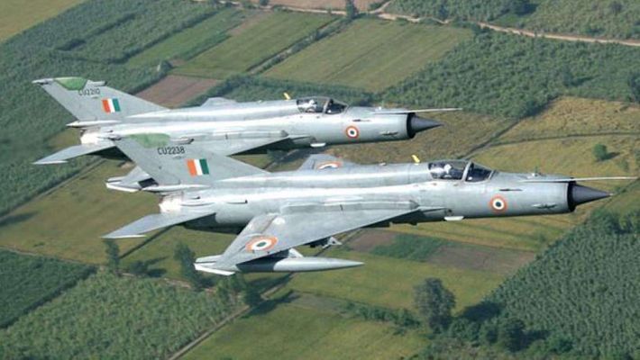 Máy bay Mig-21 của Không quân Ấn Độ. Ảnh: Defense Talk.