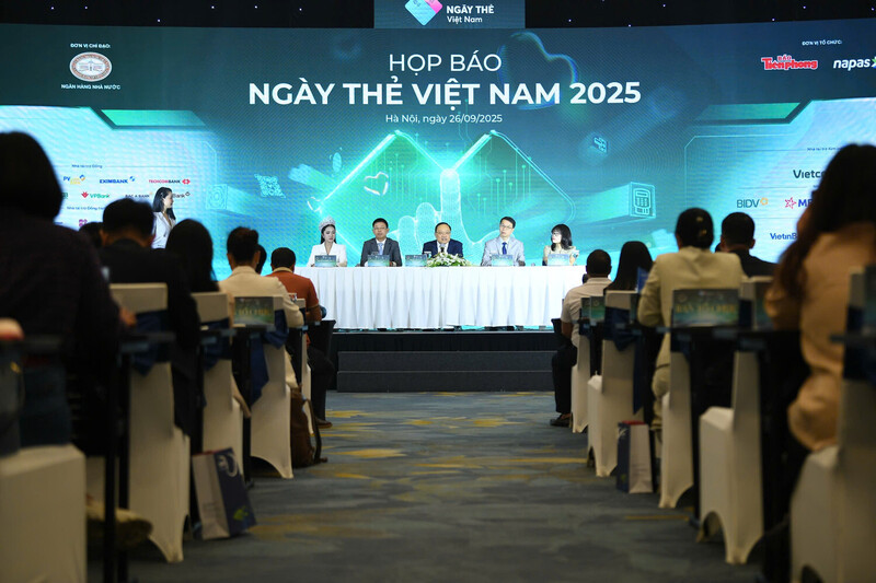 Họp báo công bố Ngày thẻ Việt Nam 2025. Ảnh: Duy Minh