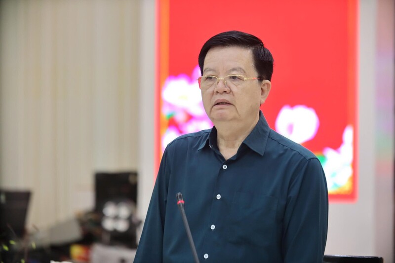 Phó Thủ tướng Chính phủ Mai Văn Chính phát biểu chỉ đạo tại buổi làm việc với tỉnh Tây Ninh. Ảnh: Cộng tác viên.