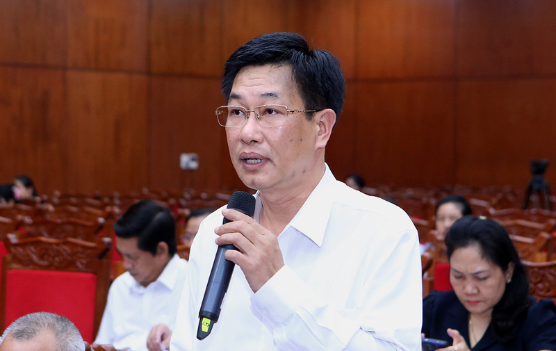 Ông Trần Văn Tân – Giám đốc Sở Tài Chính Đắk Lắk. Ảnh: Tuấn Hải.