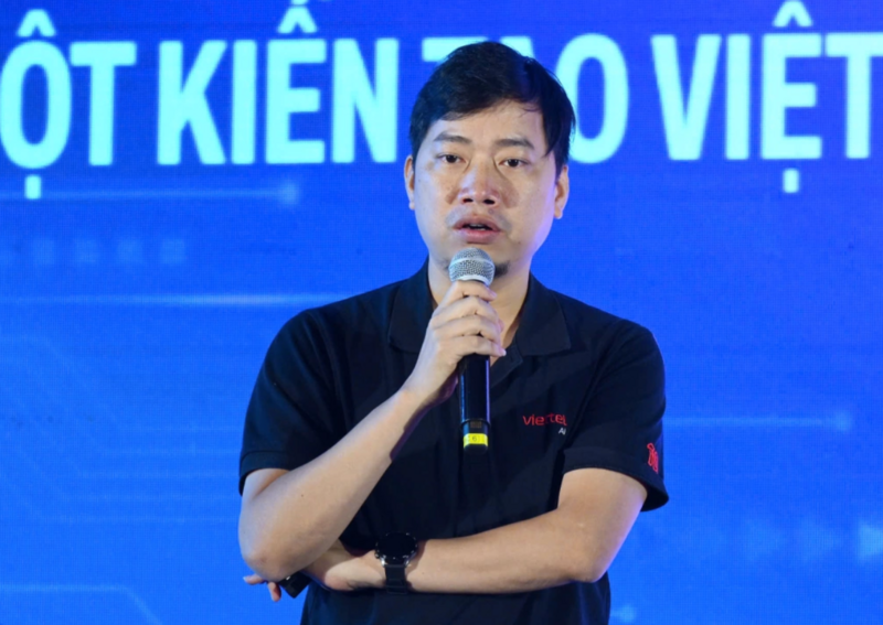 Ông Nguyễn Hoàng Hưng, Giám đốc Công nghệ Viettel AI. Ảnh: Giang Huy