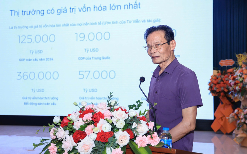TS Lê Xuân Nghĩa, nguyên Phó Chủ tịch Ủy ban Giám sát Tài chính Quốc gia, thành viên Hội đồng tư vấn Chính sách tài chính - tiền tệ Quốc gia.