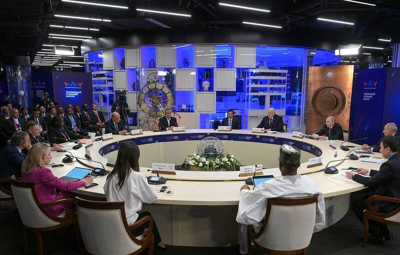 Toàn cảnh Diễn đàn quốc tế Tuần lễ Nguyên tử Thế giới tại Moscow, nơi các đại biểu từ 118 quốc gia thảo luận về giải pháp phát triển năng lượng hạt nhân an toàn, bền vững. Ảnh: Tass.