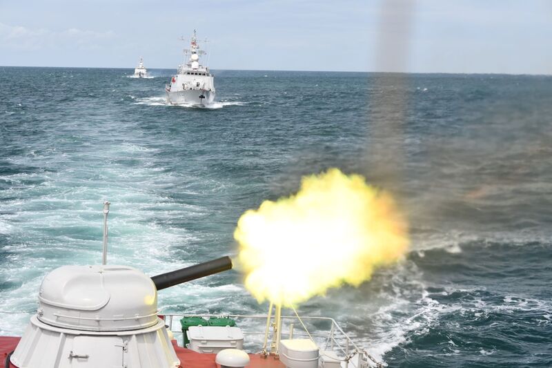 Hỏa lực Tàu 263, Lữ đoàn 175 tiêu diệt mục tiêu máy bay giả định trên không