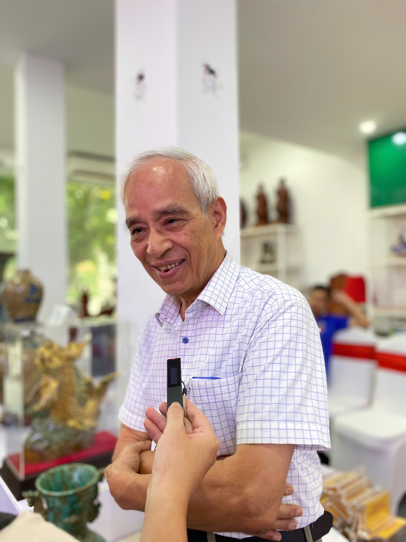 Họa sỹ Vũ Hy Thiều. Ảnh: N.H