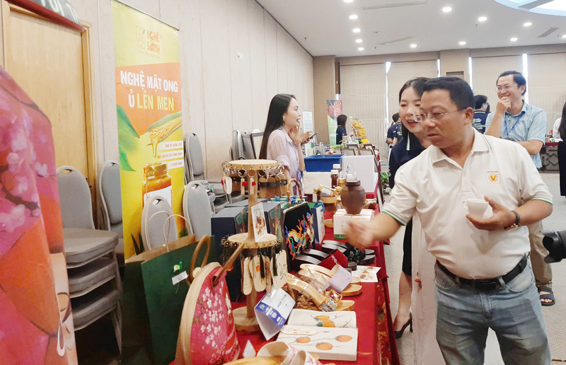 Các dự án tham gia Chương trình Khởi nghiệp xanh. Ảnh: N.H