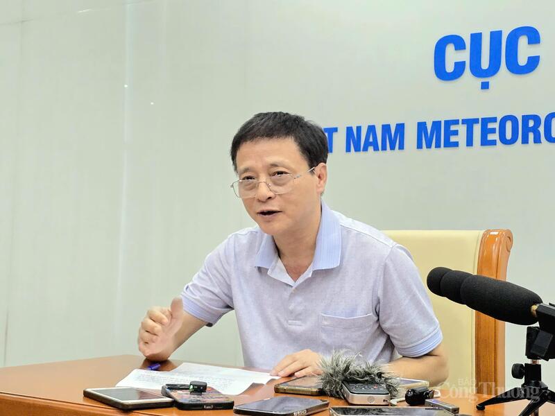 Ông Nguyễn Bá Thủy - Phó Giám đốc Trung tâm Dự báo KTTVQG