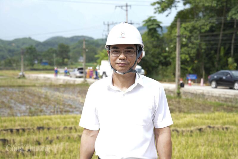 Ông Ninh Vân Phong, Phó Giám đốc Công ty Điện lực Thái Nguyên. Ảnh: PC Thái Nguyên