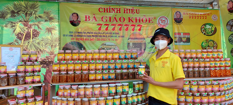 Tỉnh An Giang triển khai nhiều giải pháp hỗ trợ phát triển sản phẩm OCOP. Ảnh minh hoạ