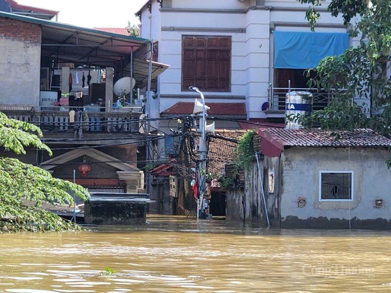 Nguy cơ lũ lụt do mưa bão. Ảnh minh họa