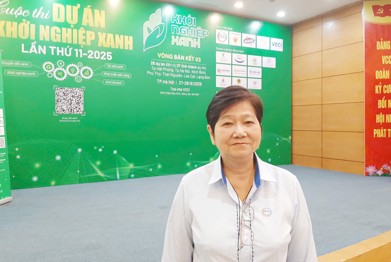 Bà Vũ Kim Anh, Phó Giám đốc Trung tâm Nghiên cứu Kinh doanh và Hỗ trợ Doanh nghiệp. Ảnh: N.H