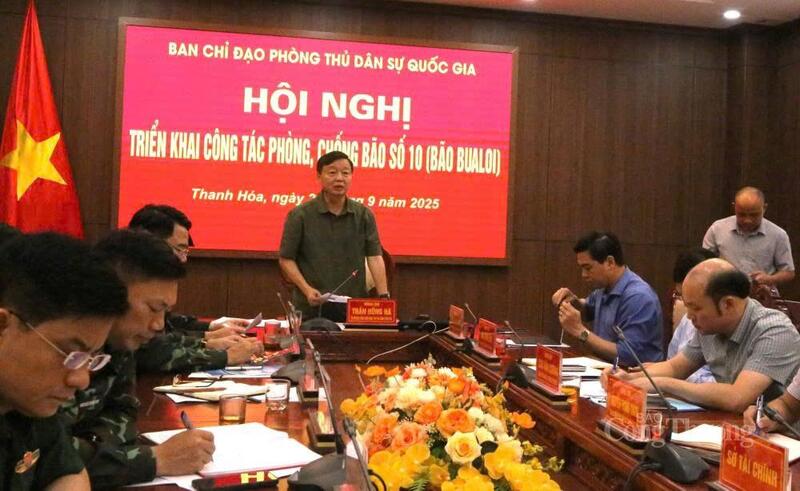 Phó Thủ tướng Trần Hồng Hà kết luận hội nghị