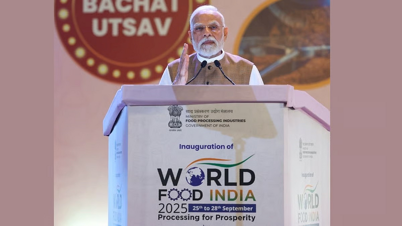 Thủ tướng Ấn Độ Narendra Modi, tham dự và phát biểu tại lễ khai mạc hội chợ