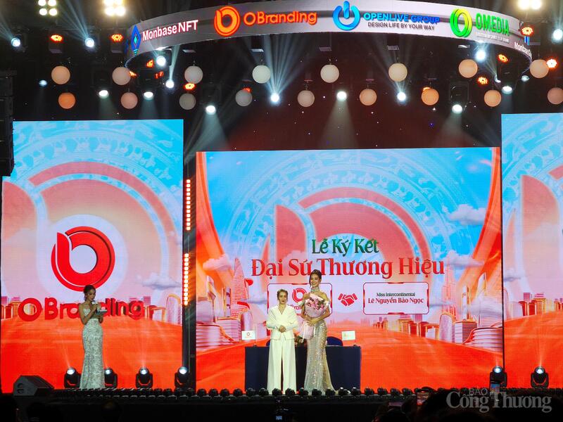 OBranding chính thức giới thiệu Đại sứ thương hiệu - Hoa hậu Lê Nguyễn Bảo Ngọc. Ảnh: Nguyễn Ngọc
