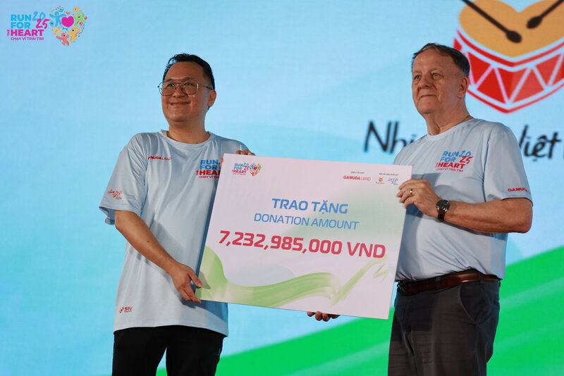 Chạy Vì Trái Tim 2025 đã quyên góp số tiền hơn 7 tỷ đồng