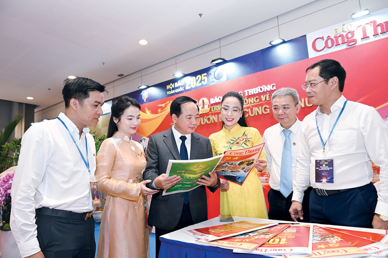 Đại tướng Trịnh Văn Quyết, Chủ nhiệm Tổng cục Chính trị Quân đội nhân dân Việt Nam với Báo Công Thương