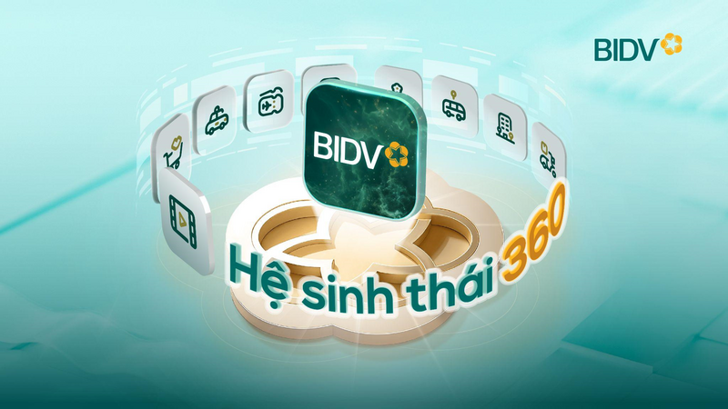 Hệ sinh thái tiện ích số đa dạng trên BIDV SmartBanking