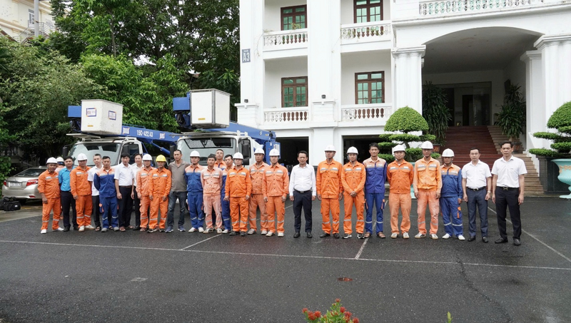 PC Hải Phòng luôn là đơn vị đi đầu trong các hoạt động hỗ trợ khắc phục thiên tai, sự cố lưới điện tại nhiều địa phương