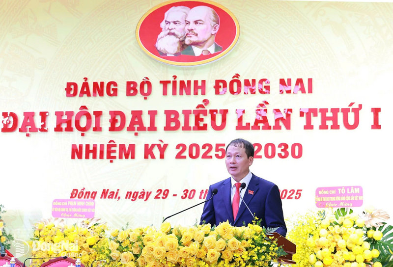 Ông Vũ Hồng Văn - Bí thư Tỉnh ủy, Trưởng đoàn Đại biểu Quốc hội tỉnh Đồng Nai. Ảnh: Huy Anh.
