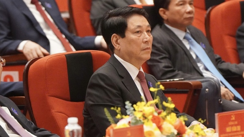 Chủ tịch nước Lương Cường dự Đại hội Đảng bộ tỉnh Phú Thọ.