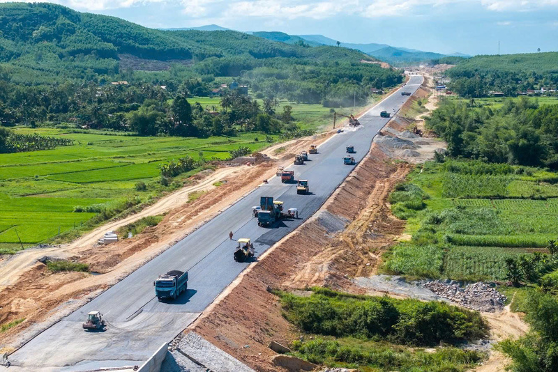 Hình ảnh dự án cao tốc Quảng Ngãi - Hoài Nhơn