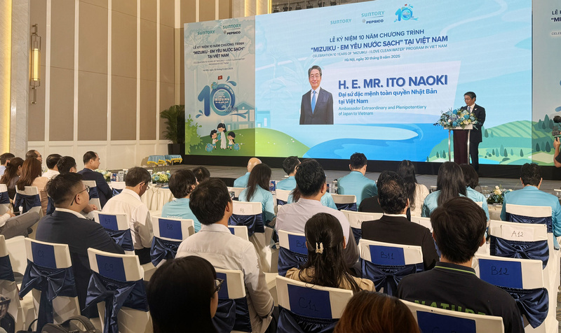 Mizuiku đã trở thành chương trình tiêu biểu trong giáo dục nguồn nước.