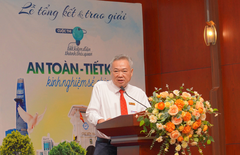 Ông Phạm Quốc Bảo - Chủ tịch HĐTV EVNHCMC. Ảnh: Minh Khuê.