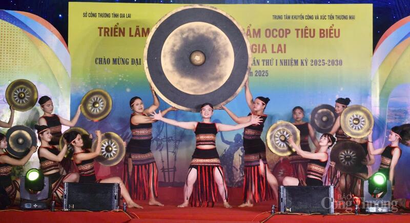 Tiết mục văn nghệ chào mừng lễ khai mạc.