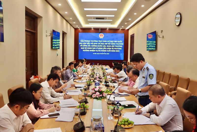 Buổi làm việc của Văn phòng thường trực Ban Chỉ đạo 389 Quốc gia với Ban Chỉ đạo 389 Bộ Công Thương