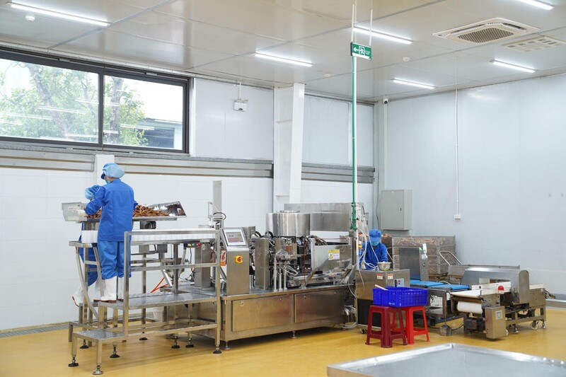 Khu vực đóng gói tại nhà máy