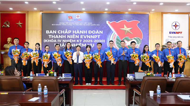 Ban chấp hành Đoàn thanh niên EVNNPT nhiệm kỳ 2025 - 2030