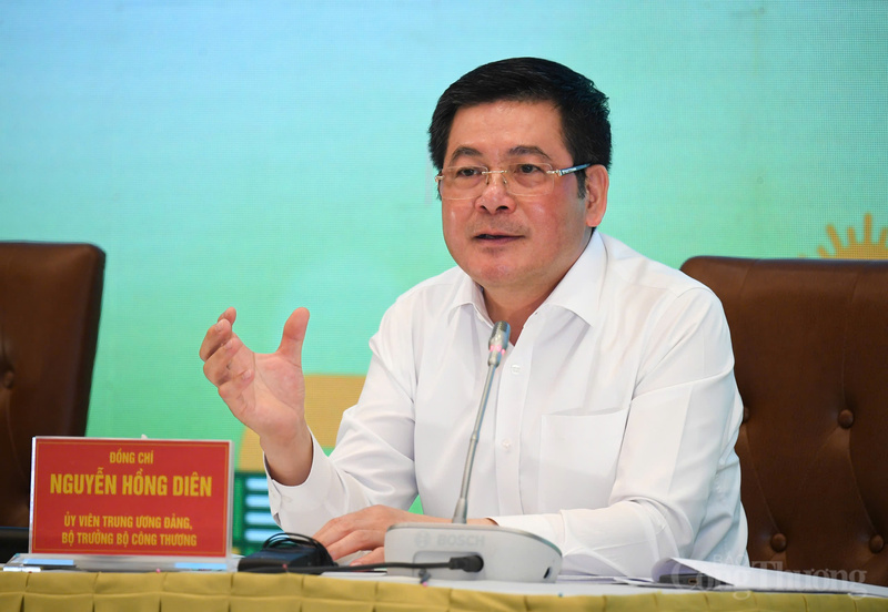 Bộ trưởng Nguyễn Hồng Diên đề nghị, Vụ Phát triển thị trường nước ngoài làm công thư của Bộ trưởng Bộ Công Thương gửi Bộ trưởng Bộ Thương mại Trung Quốc Vương Văn Đào, thúc đẩy ký kết Nghị định thư.