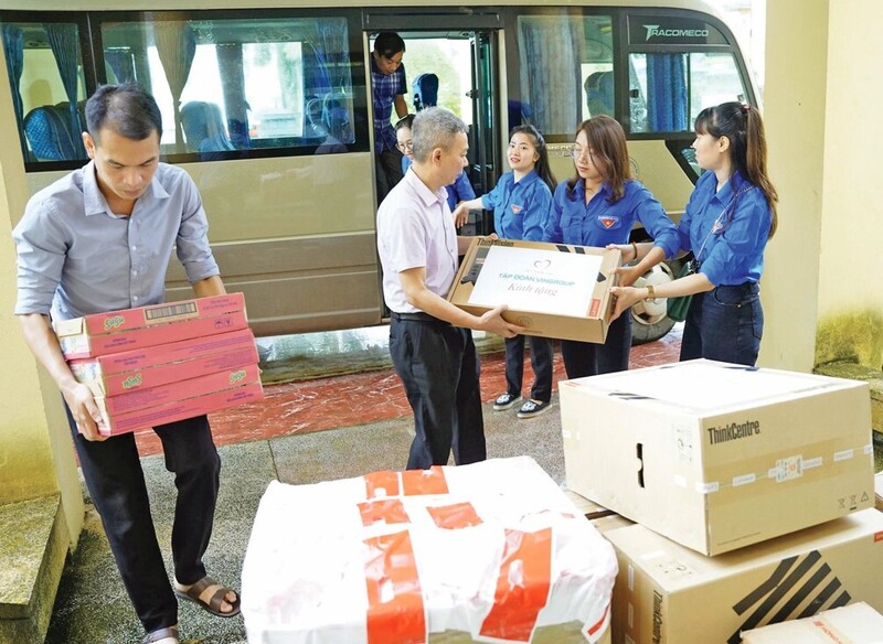 Công tác chuẩn bị cho những chuyến thiện nguyện, tặng quà vùng cao