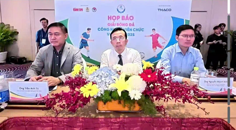 Công đoàn Công Thương Việt Nam tham gia Giải bóng đá công nhân, viên chức Việt Nam 2025 - 1