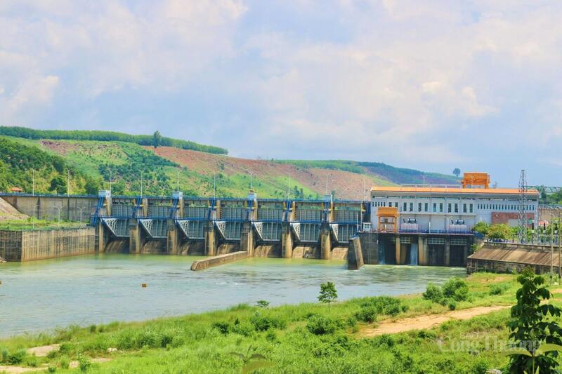Nhà máy thuỷ điện Sê San 3A. Ảnh: Hoàng Phát