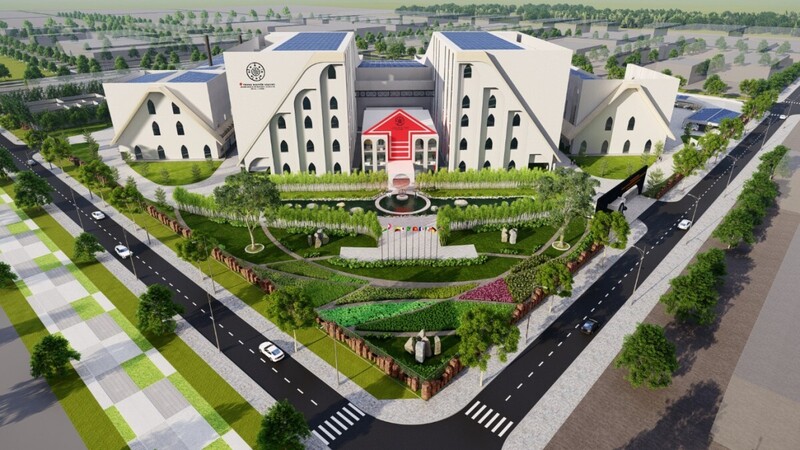 Phối cảnh Nhà máy cà phê năng lượng Trung Nguyên Legend. Ảnh: Lê Sơn