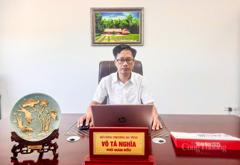 Ông Võ Tá Nghĩa, Phó giám đốc Sở Công Thương Hà Tĩnh. Ảnh: Trọng Tùng