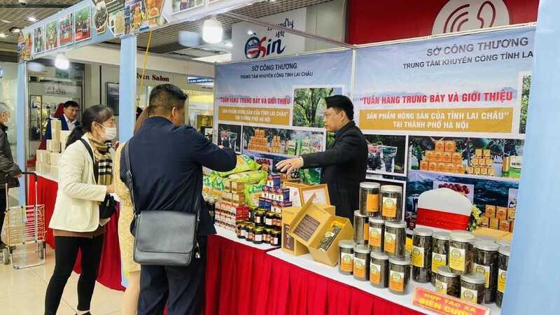 Nông sản Lai Châu được quảng bá qua các sự kiện xúc tiến thương mại