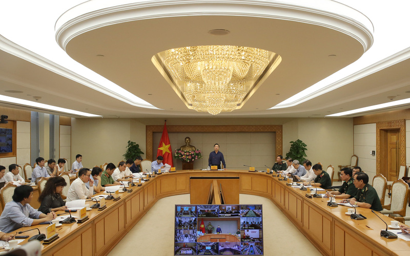 Toàn cảnh phiên họp. Ảnh: VGP/Minh Khôi