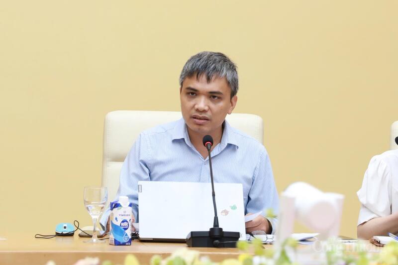 Ông Lê Thành Hưng, đại diện Viện Tiêu chuẩn chất lượng Việt Nam phát biểu tại Hội thảo.