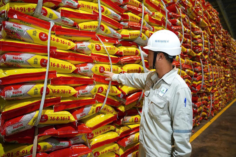 Sản phẩm NPK Phú Mỹ đã có hàng chục công thức đa dạng, đáp ứng nhu cầu thị trường (Ảnh PVFCCo – Phú Mỹ)