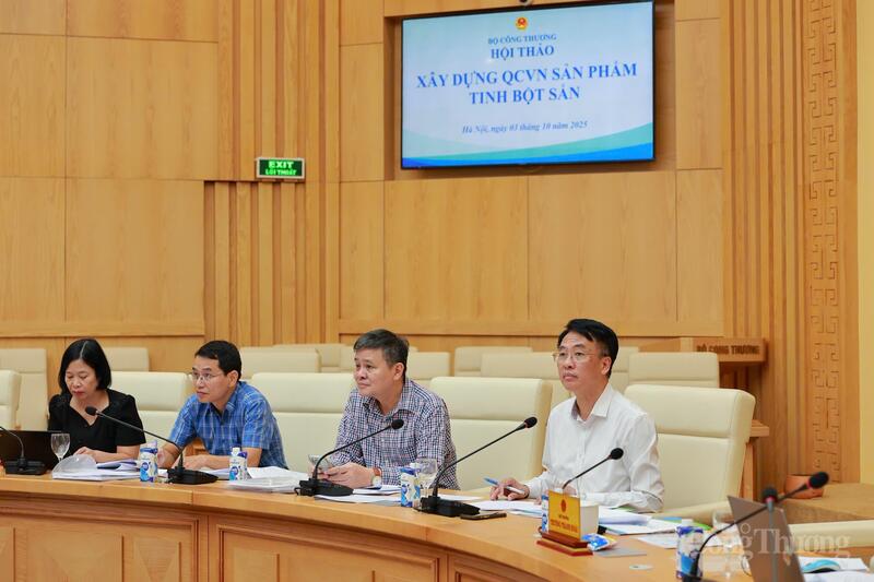 Chùm ảnh: Hội thảo Quy chuẩn kỹ thuật quốc gia đối với sản phẩm tinh bột sắn - 5