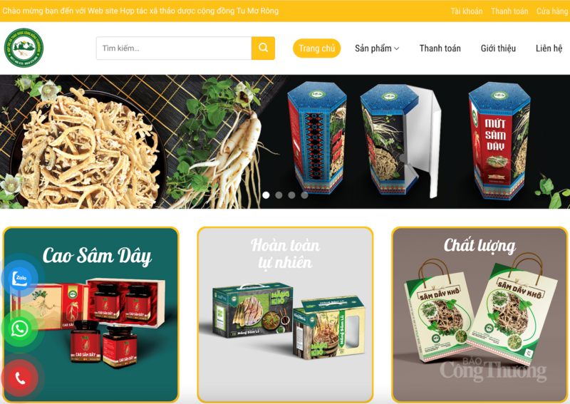 Xúc tiến thương mại đa kênh, Hợp tác xã thảo dược cộng đồng Tu Mơ Rông đã có đầu ra ổn định và tham gia bao tiêu sản phẩm cho các hộ trồng dược liệu trên địa bàn xã để người dân yên tâm sản xuất