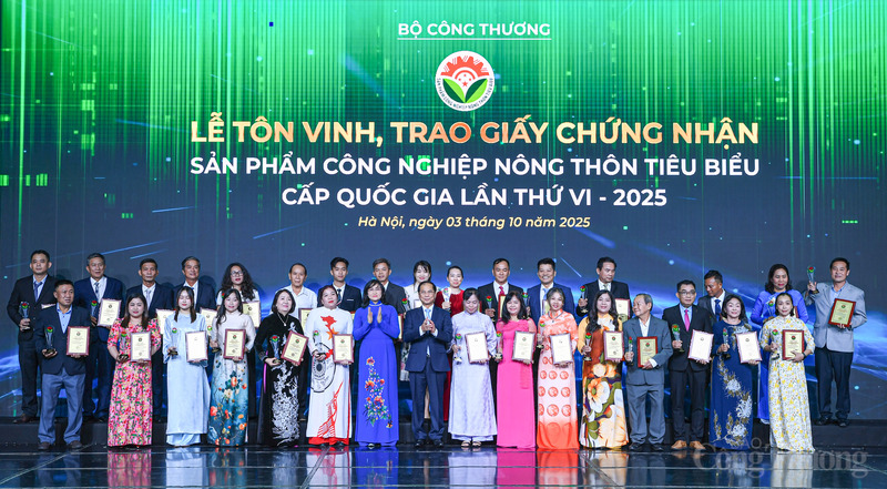Chùm ảnh: Lễ tôn vinh sản phẩm công nghiệp nông thôn tiêu biểu lần thứ VI - 9