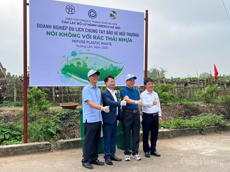 Du lịch Hà Nội đang nói không với rác thải nhựa