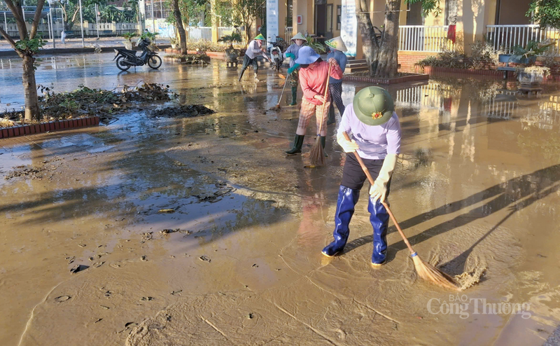 Dự kiến, phần lớn các điểm trường sẽ sẵn sàng đón học sinh trở lại trong tuần tới, khi điều kiện an toàn về điện, nước và vệ sinh môi trường được bảo đảm.