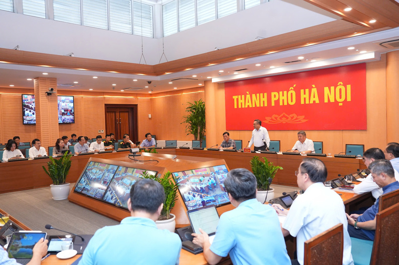 Quang cảnh cuộc họp.