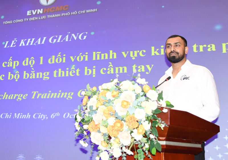 Ông Enam Miah, Giám đốc dịch vụ IPEC LTD. Ảnh: Minh Khuê