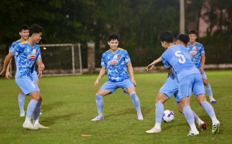 Đội tuyển U23 Việt Nam đang tích cực chuẩn bị cho SEA Games 33 và U23 châu Á 2026. Ảnh: VFF